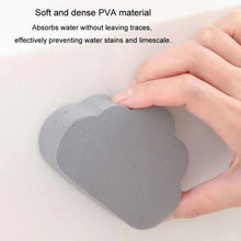Load image into Gallery viewer, Clouds Type Absorbent Sponge Cleaner Bathroom Washbasin Limescale Preventive Cleaning Brush, Gray