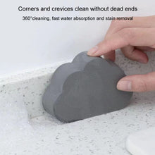 Load image into Gallery viewer, Clouds Type Absorbent Sponge Cleaner Bathroom Washbasin Limescale Preventive Cleaning Brush, Gray
