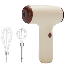 Load image into Gallery viewer, Wireless Mini Handheld Multi-Function Electric Stirring Mixer, Single Stick Khaki, Single Stick Beige, Double Stick Khaki, Double Stick Beige