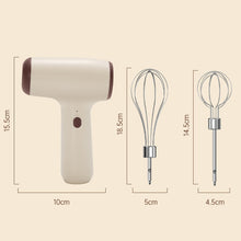 Load image into Gallery viewer, Wireless Mini Handheld Multi-Function Electric Stirring Mixer, Single Stick Khaki, Single Stick Beige, Double Stick Khaki, Double Stick Beige