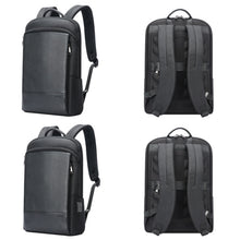 Load image into Gallery viewer, Bopai First-Layer Cowhide Business Commuter Waterproof And Lightweight Laptop Backpack, 61-122731, 61-122721