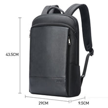 Load image into Gallery viewer, Bopai First-Layer Cowhide Business Commuter Waterproof And Lightweight Laptop Backpack, 61-122731, 61-122721