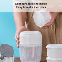 Load image into Gallery viewer, Small Manual Shaved Ice Machine DIY Home Smoothie Maker