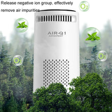 Load image into Gallery viewer, Car Negative Ion Air Purifier Odor Removal Aromatherapy, Black, White