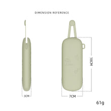 Load image into Gallery viewer, Magnetic Portable With Lanyard Sunglasses Protective Case Silicone Eyeglasses Storage Bag