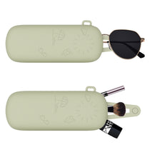 Load image into Gallery viewer, Magnetic Portable With Lanyard Sunglasses Protective Case Silicone Eyeglasses Storage Bag