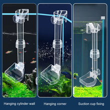 Load image into Gallery viewer, Fish Tank Feeding Tube Acrylic Feeder Small Fish Feeding Tube, 13-18cm, 20-32cm