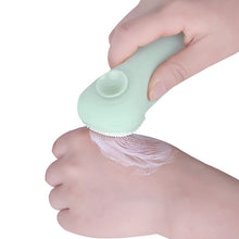 Load image into Gallery viewer, 60ml Silicone Suction Cup With Brush Squeezed Bottle Portable Travel Storage Bottle, Blue, Green, Pink