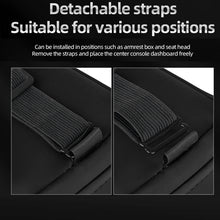 Load image into Gallery viewer, Car Sun Visor Armrest Box Back Hanging Tissue Box, Black, Beige, Brown