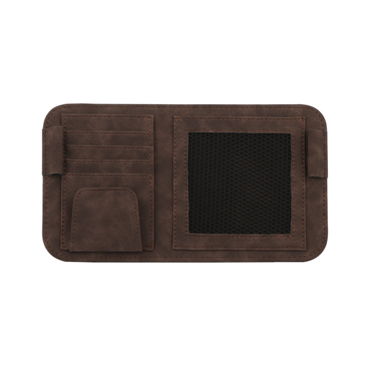 Car Sun Visor Bill Holder Glasses Clip Storage Bag
