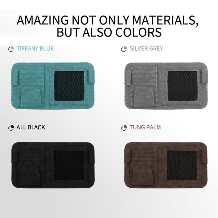 Car Sun Visor Bill Holder Glasses Clip Storage Bag