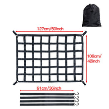 Load image into Gallery viewer, Truck Bed Cargo Net Pickup Bed Netting Strap, 127x106cm, 167x127cm, 208x127cm