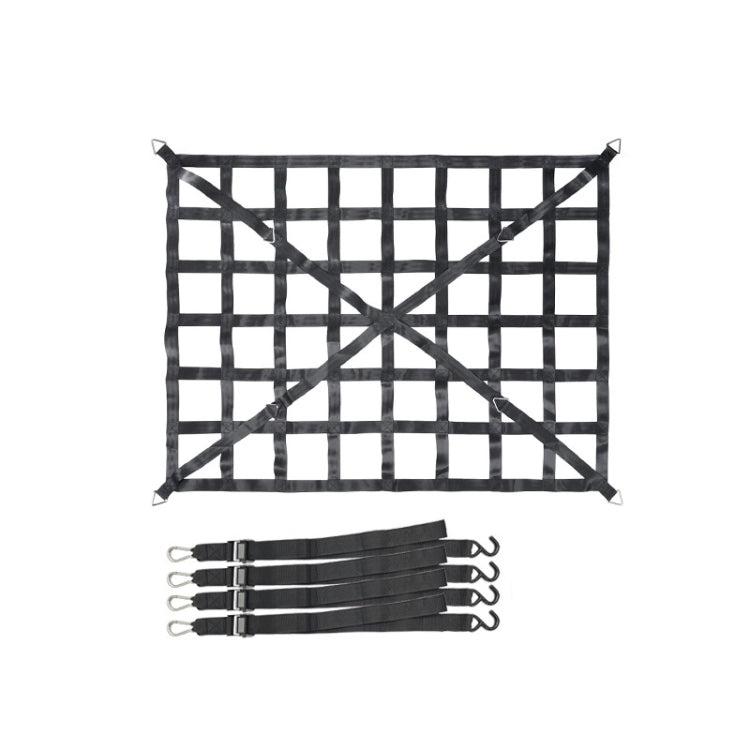 Truck Bed Cargo Net Pickup Bed Netting Strap, 167x127cm, 208x127cm