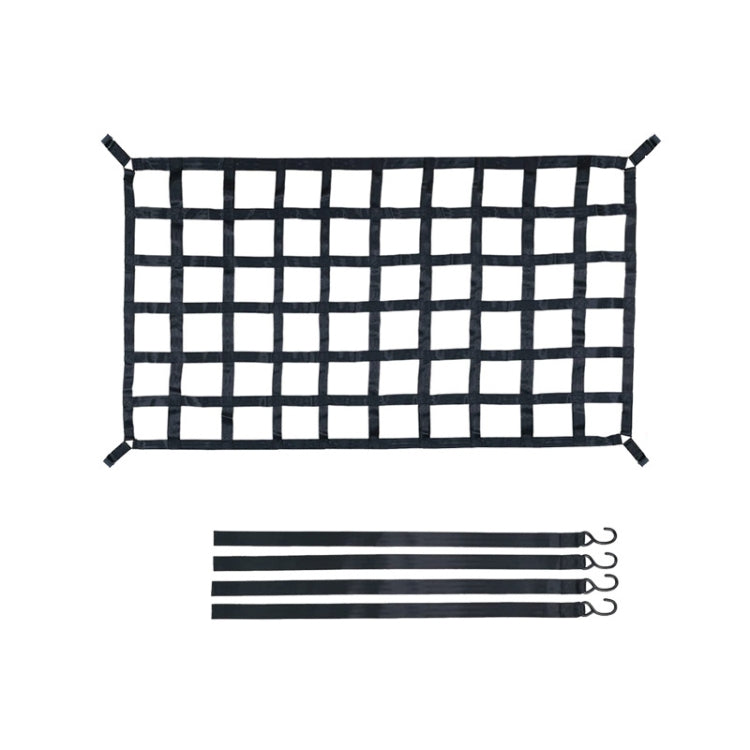 Truck Bed Cargo Net Pickup Bed Netting Strap, 167x127cm, 208x127cm