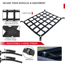 Load image into Gallery viewer, Truck Bed Cargo Net Pickup Bed Netting Strap, 127x106cm, 167x127cm, 208x127cm