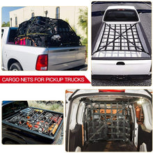 Load image into Gallery viewer, Truck Bed Cargo Net Pickup Bed Netting Strap, 127x106cm, 167x127cm, 208x127cm