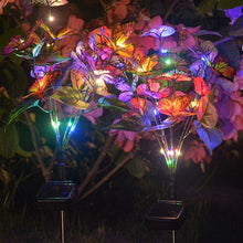 Load image into Gallery viewer, Lawn Ground Plug Light Decoration Outdoor Solar LED Garden Lights, Butterfly Flower
