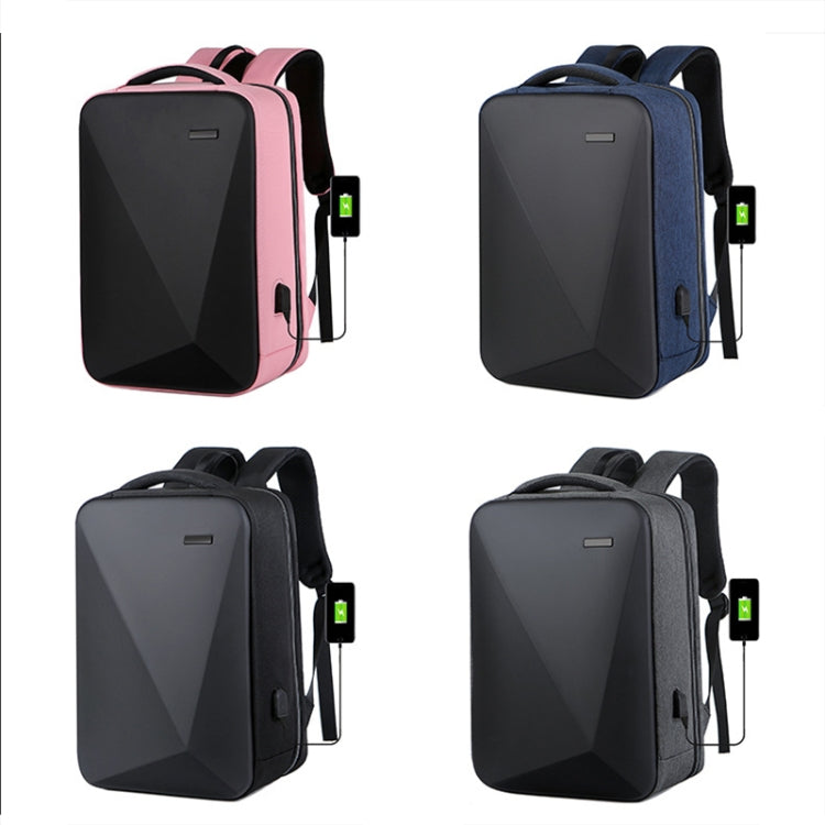 Large Capacity Password Lock Anti-Theft Laptop Backpack With USB Port, 16 inch
