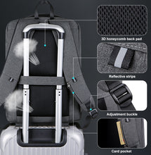 Load image into Gallery viewer, Large Capacity Password Lock Anti-Theft Laptop Backpack With USB Port, 16 inch