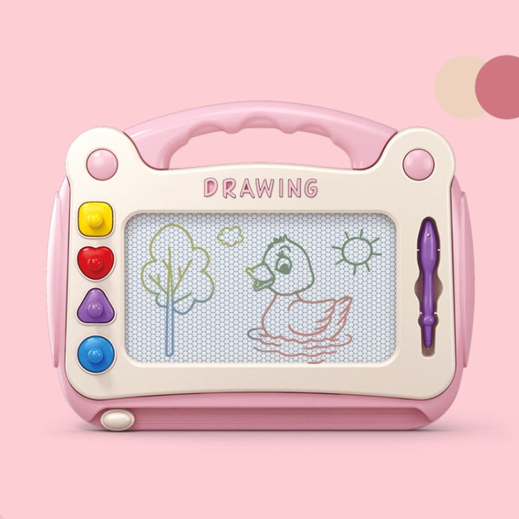 Children Drawing Board Magnetic Writing Board Colorful Baby Doodle Board Toy, Small Blue, Small Pink, Small Green, Large Blue, Large Pink, Large Green