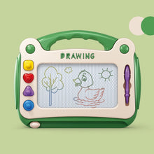 Load image into Gallery viewer, Children Drawing Board Magnetic Writing Board Colorful Baby Doodle Board Toy, Small Blue, Small Pink, Small Green, Large Blue, Large Pink, Large Green