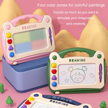 Load image into Gallery viewer, Children Drawing Board Magnetic Writing Board Colorful Baby Doodle Board Toy, Small Blue, Small Pink, Small Green, Large Blue, Large Pink, Large Green