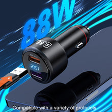 Load image into Gallery viewer, Vehicle Mini Fast Charging Charger Car One To Two Cigarette Lighter, 88W