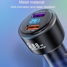 Load image into Gallery viewer, Vehicle Mini Fast Charging Charger Car One To Two Cigarette Lighter, 88W