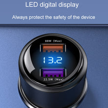 Load image into Gallery viewer, Vehicle Mini Fast Charging Charger Car One To Two Cigarette Lighter, 88W