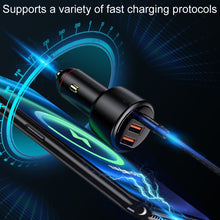 Load image into Gallery viewer, Vehicle Mini Fast Charging Charger Car One To Three Cigarette Lighter, 300W
