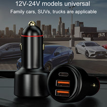 Load image into Gallery viewer, Vehicle Mini Fast Charging Charger Car One To Three Cigarette Lighter, 300W