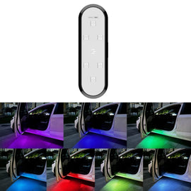 Car Universal Wiring Free Warning Lights Night Anti-Collision And Anti-Tailgating Lamp