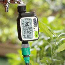 Load image into Gallery viewer, NADSTER Garden Screen Timed Automatic Rain Sensor Flower Waterer, Single Outlet, Dual Outlet