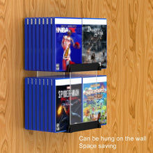 Load image into Gallery viewer, Game Card CD Disk Storage Bracket Wall Mounted Storage CD Case, 32 sheets