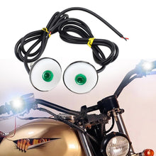 Load image into Gallery viewer, 2pcs 23mm Motorcycle Eagle Eye Light Reverse Rearview Mirror Spotlight