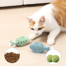 Load image into Gallery viewer, Fish Shape Silicone Cat Toy