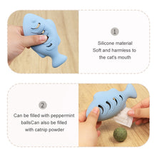 Load image into Gallery viewer, Fish Shape Silicone Cat Toy