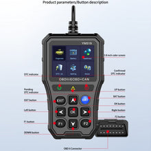 Load image into Gallery viewer, OBD Car Engine Battery Clear Fault Code Detector, YM519
