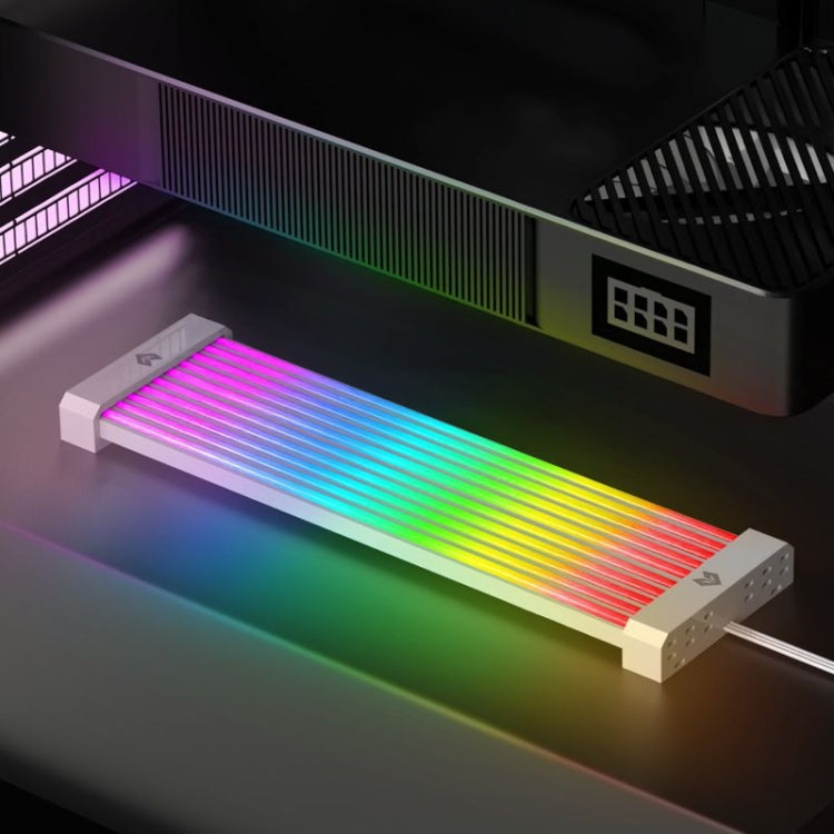 AOSOR Al200 Neon Cable Computer Motherboard Graphics Card Glow Board Power Supply Line Decoration, AL200