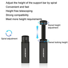 Load image into Gallery viewer, COOLMOON Graphics Card Stand Desktop Computer Graphics Card Vertical Top Support Bracket Screw Telescopic Support Rods, 2.8-5cm (Black), 2.8-5cm (Silver), 5-8cm (Black), 5-8cm (Silver), 7.5-12cm (Black), 7.5-12cm (Silver)