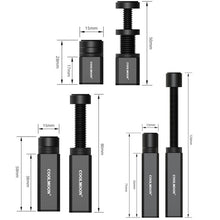 Load image into Gallery viewer, COOLMOON Graphics Card Stand Desktop Computer Graphics Card Vertical Top Support Bracket Screw Telescopic Support Rods, 2.8-5cm (Black), 2.8-5cm (Silver), 5-8cm (Black), 5-8cm (Silver), 7.5-12cm (Black), 7.5-12cm (Silver)
