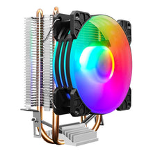 Load image into Gallery viewer, COOLMOON Frost Double Copper Tube CPU Fan Desktop PC Illuminated Silent AMD Air-Cooled Cooler, P2 Magic Moon Edition Single Fan, P22 Magic Moon Edition Double Fan, P2 Streamline Edition Single Fan, P22 Streamline Edition Double Fan