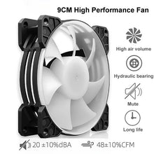 Load image into Gallery viewer, COOLMOON Frost Double Copper Tube CPU Fan Desktop PC Illuminated Silent AMD Air-Cooled Cooler, P2 Magic Moon Edition Single Fan, P22 Magic Moon Edition Double Fan, P2 Streamline Edition Single Fan, P22 Streamline Edition Double Fan