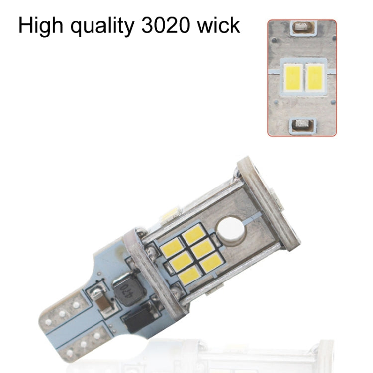 2pcs Automotive LED Reversing Lights Decode Induction Wide Voltage Brake Lights