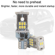 Load image into Gallery viewer, 2pcs Automotive LED Reversing Lights Decode Induction Wide Voltage Brake Lights
