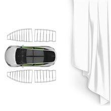 Load image into Gallery viewer, Car Side Window Privacy Sun Protection Curtain, For Tesla Model Y 4pcs White, For Tesla Model Y 4pcs Black, For Tesla Model 3 4pcs White, For Tesla Model 3 4pcs Black