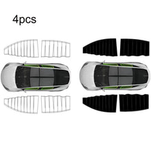 Load image into Gallery viewer, Car Side Window Privacy Sun Protection Curtain, For Tesla Model Y 4pcs White, For Tesla Model Y 4pcs Black, For Tesla Model 3 4pcs White, For Tesla Model 3 4pcs Black