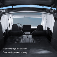 Load image into Gallery viewer, Car Side Window Privacy Sun Protection Curtain, For Tesla Model Y 4pcs White, For Tesla Model Y 4pcs Black, For Tesla Model 3 4pcs White, For Tesla Model 3 4pcs Black