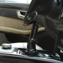 Load image into Gallery viewer, Car Water Cup Holder MagSafe Wireless Charging Bracket, Black