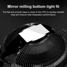 Load image into Gallery viewer, COOLMOON CPU Cooler Desktop Computer Auto Color Change Multi-Platform Mute Cooling Fan, CM-BF-RGB